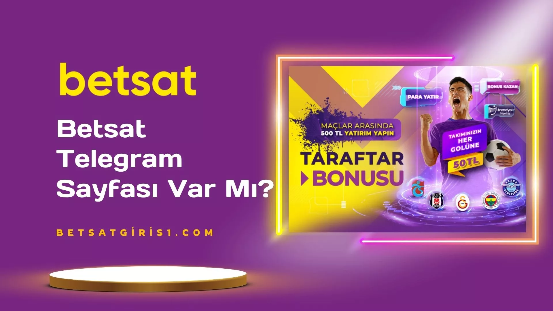 Betsat Telegram Sayfası Var Mı?